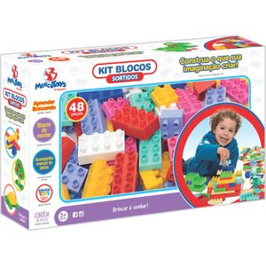 Kit Bloques Surtidos 48 Pzas.