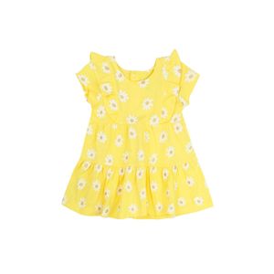 Vestido Amarillo Niña Ficcus