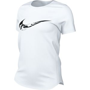 Remera M/C Blanco One Swoosh Hbr Drifit Mujer Nike