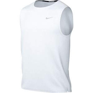 Camisilla m/c blanco drifit miler hombre nike