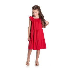 Vestido Rojo Niña Tmx