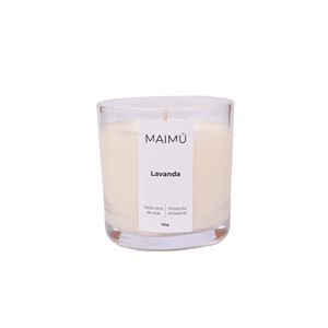 Vela 180 gr aroma lavanda maimu