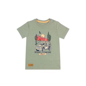 Remera m/c verde niño hombre ficcus