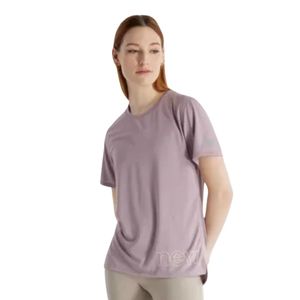 Remera M/C Lavanda Dry Essentials Mujer Nb