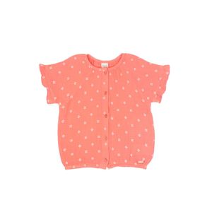 Blusa m/c coral niña ficcus