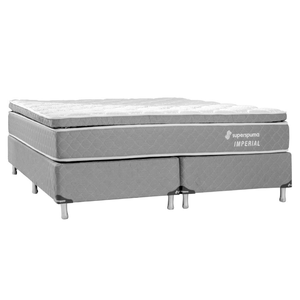 Somier Imperial Pycb 200x200 Gris Superspuma