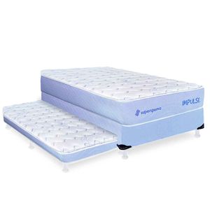 Somier Impulse Pycba 100x190 Celeste Superspuma