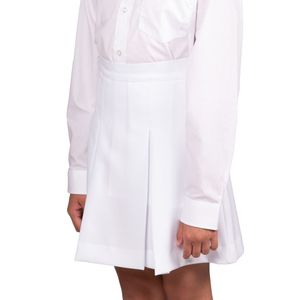 Pollera Blanco Niña Palmer