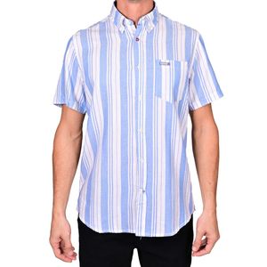 Camisa M/C Celeste Hombre Hummer