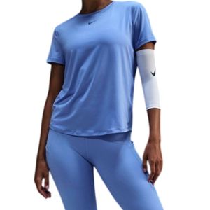 Remera m/c azul one classic dri-fit mujer nike