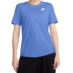 Remera m/c xs azul nsw club ss mujer nike