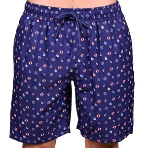 Short de baño azul m. estamp. navy hombre regatta