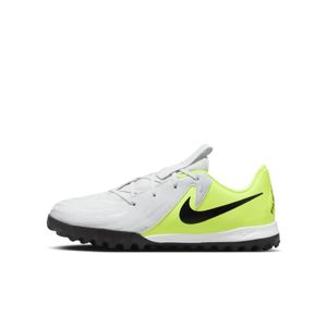 Botin Amarillo Flu/Blanco Phantom Gx Infantil Nike