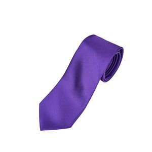 Corbata Fantasia Cuadros Lila Generico