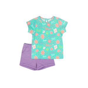 Conjunto Verde Niña Ficcus