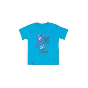 Remera m/c turquesa niño ficcus