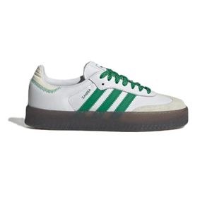 Zapatenis blanco/verde sambae mujer adidas