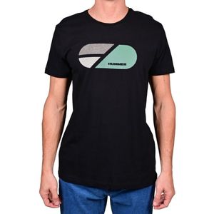Remera M/C Negro Hombre Hummer