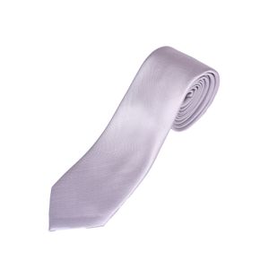 Corbata Fantasía Rayas Vert. Gris Cl. Generico