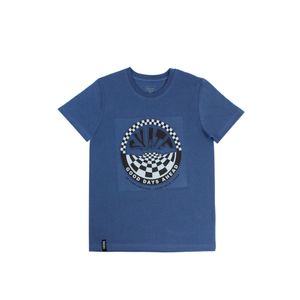 Remera m/c azul niño ficcus