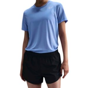 Remera M/C Azul Dri-Fit Rlgd Ss Mujer Nike