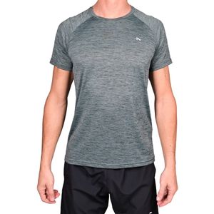 Remera M/C Verde Mel. Speady Ranglan Hombre Davor