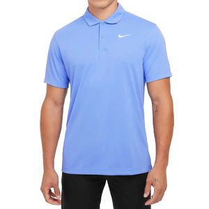Remera Polo M/C Celeste Polo Solid Hombre Nike