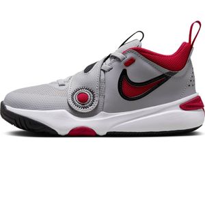 Champion Gris/Rojo Team Hustle D 11 Niño Nike