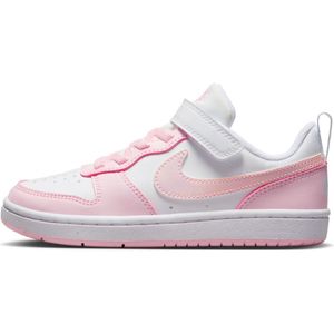 Zapatenis Blanco/Rosa Court Borough Low Niña Nike