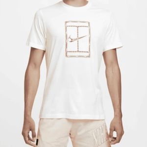 Remera M/C Blanco Drifit Hrtg Tennis Hombre Nike