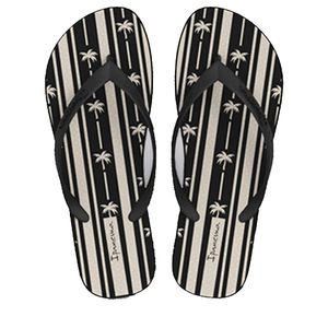 Zapatilla negro/beige sun estamp. hombre ipanema