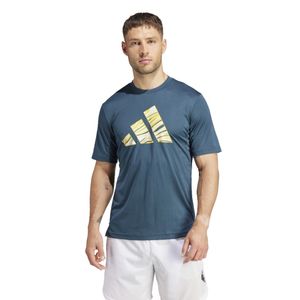 Remera m/c verde cl. treino hiit hombre adidas