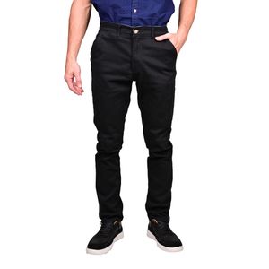 Pantalon Negro Basic Hombre Beverly