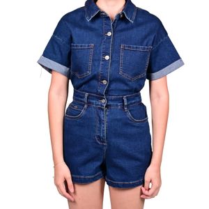 Enterizo azul enterizo-denim mujer tiare