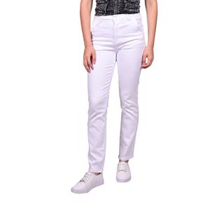 Pantalon blanco chino twill color mujer tiare