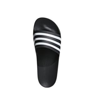 Zapatilla Masc. Negro /Blanco Adilette Aqua Adidas