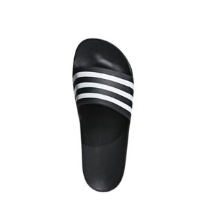 Zapatilla masc. negro /blanco adilette aqua adidas