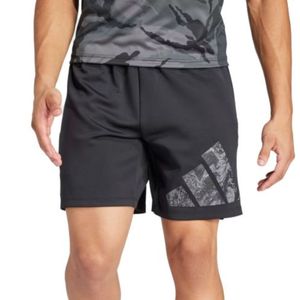 Short Negro Knit Logo 9 Hombre Adidas