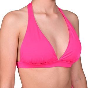 Corpiño fuscia halter top removable pads mali