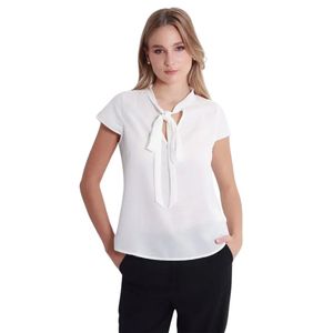 Blusa M/C Marfil Mystic Sence Mujer Fuera De Serie