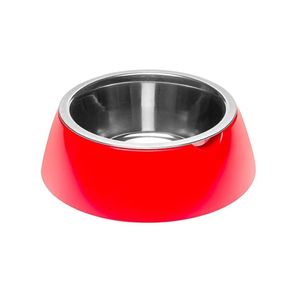 Comedero P/ Mascota Jolie M Rojo Ferplast