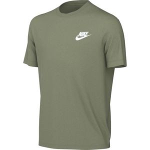 Remera M/C Verde Claro Embroidery Futura Niño Nike