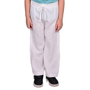 Pantalon palazo blanco niña tiare