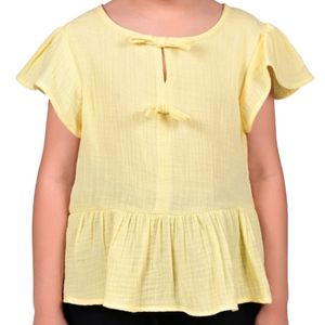 Blusa M/C Amarillo Niña Tiare