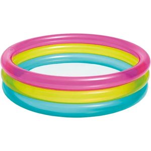 Piscina Inflable Redonda De 3 Anillos 86x25cm - 63