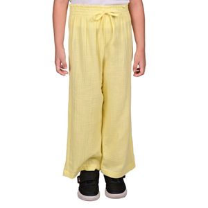 Pantalon palazo amarillo niña tiare