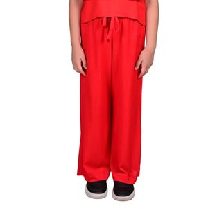 Pantalon rojo palazo niña tiare