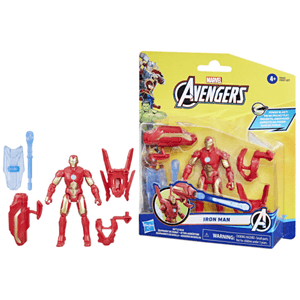 Avn 4in iron man battle gear figure hasbro