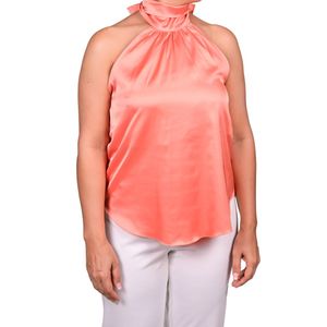 Blusa Salmon Halter Mujer Juliette