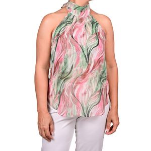 Blusa Estampado Halter Mujer Juliette